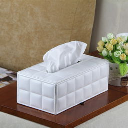 雅皮仕欧式高档皮革羊皮纹纸巾盒 融合创意设计、建筑材料与商业定制的品质之选